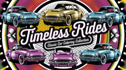 Timeless Rides Cars Coloring Collection