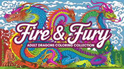Fire & Fury Dragons Coloring Collection